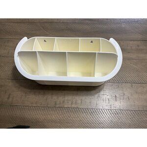 Tupperware Divided Big Place for Utensils   Utensil Holder Counter Wall Storage